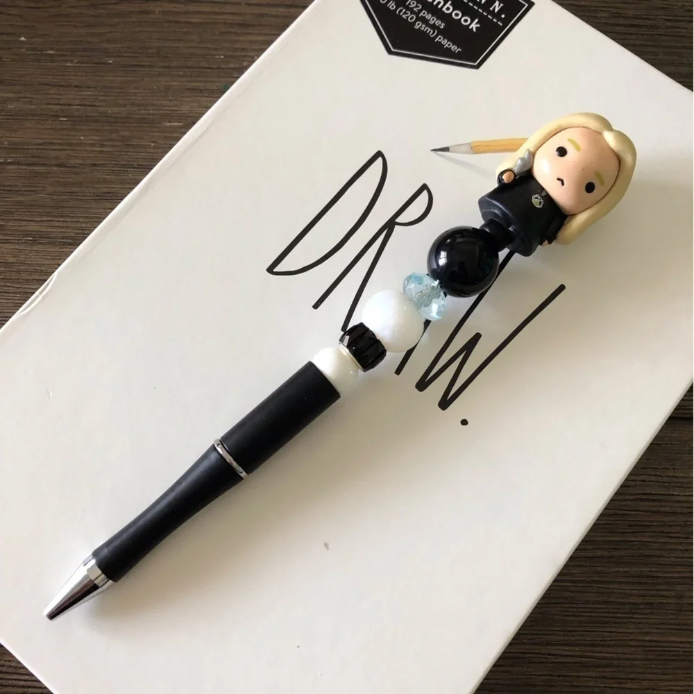 Harry Potter: Lucius Malfoy handmade beaded pen